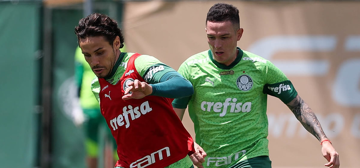 Palmeiras encerra preparação para enfrentar o Bahia; veja provável escalação