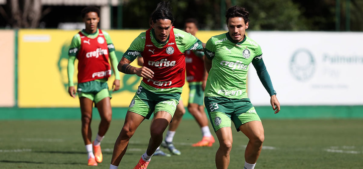 Palmeiras encerra preparação para enfrentar o Fluminense; veja provável escalação