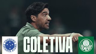 TV Palmeiras: coletiva do Abel após vitória sobre o Cruzeiro