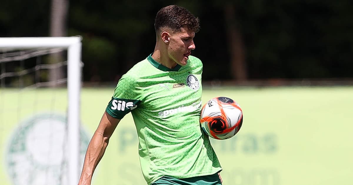 Benedetti comemora estreia no profissional do Palmeiras: "Uma sensação inexplicável"