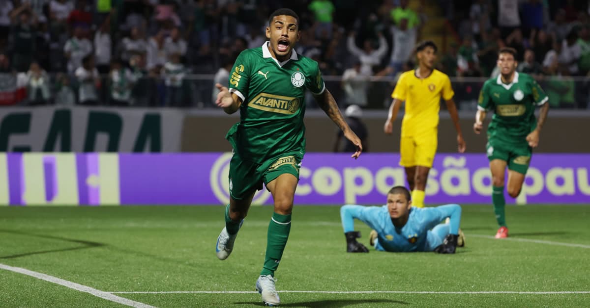 Palmeiras enfrenta o Audax pelas quartas de final da Copa São Paulo; saiba onde assistir