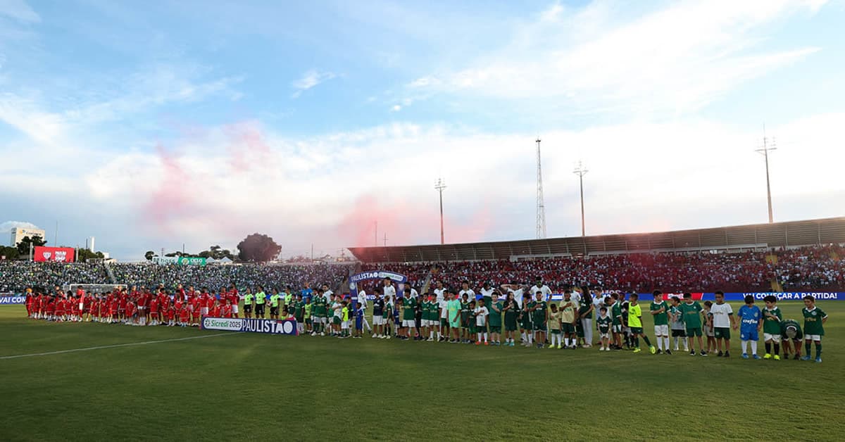 Ficha técnica de Noroeste 1 x 1 Palmeiras