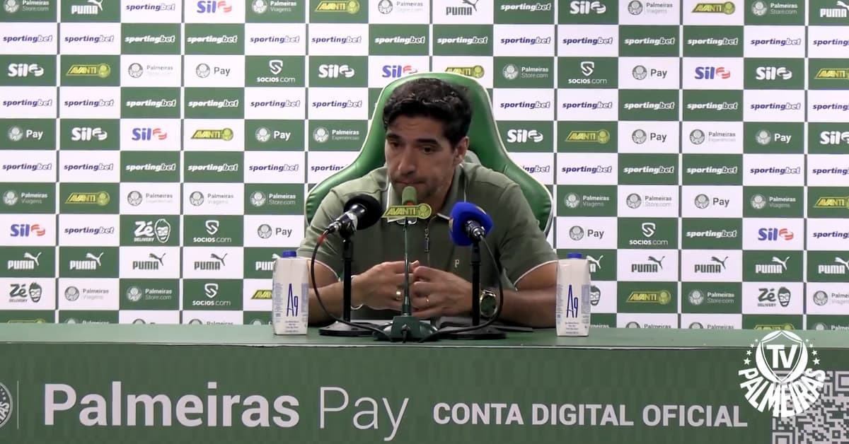 Abel admite atuação ruim do Palmeiras e defende planejamento: "Sabemos onde queremos chegar"