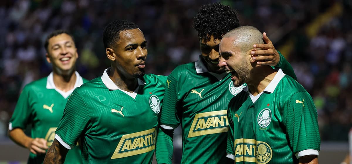 Palmeiras goleia o Santa Cruz-AC e se classifica na Copa São Paulo