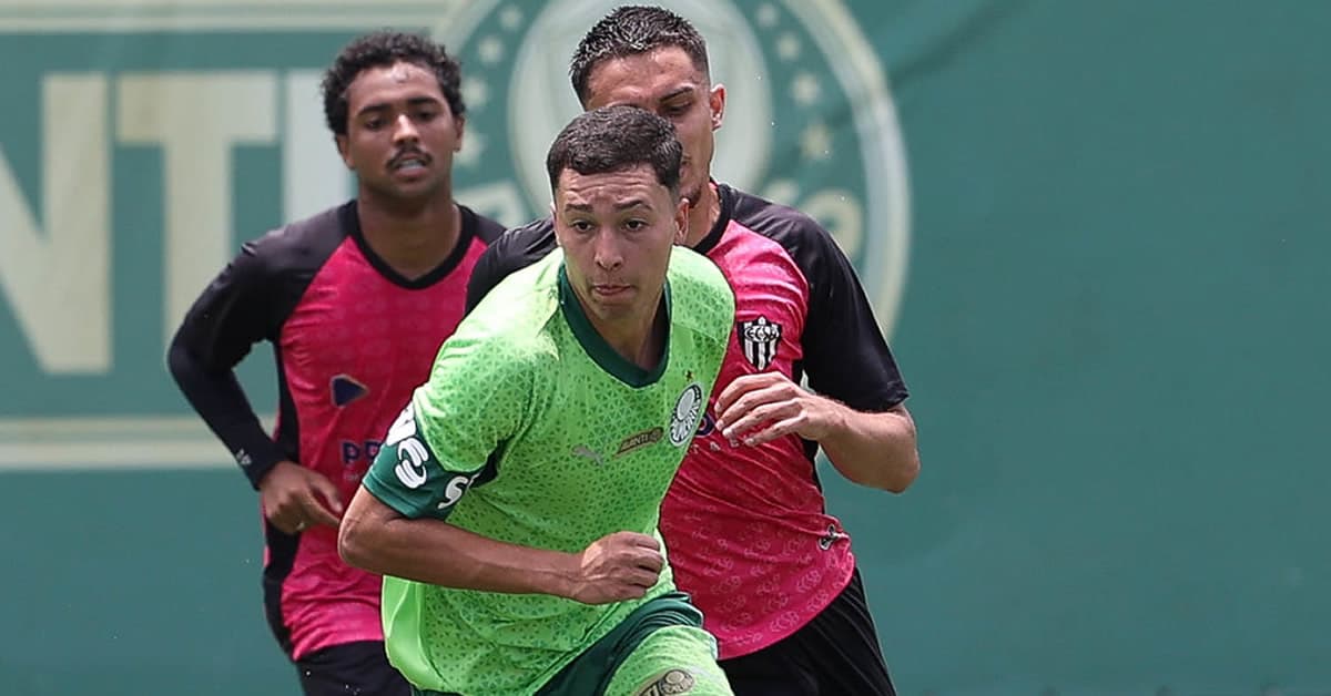 Com gol de Cria, Palmeiras vence jogo-treino na Academia