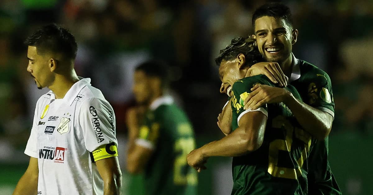 Palmeiras vence a Inter de Limeira e se mantém vivo no Campeonato Paulista