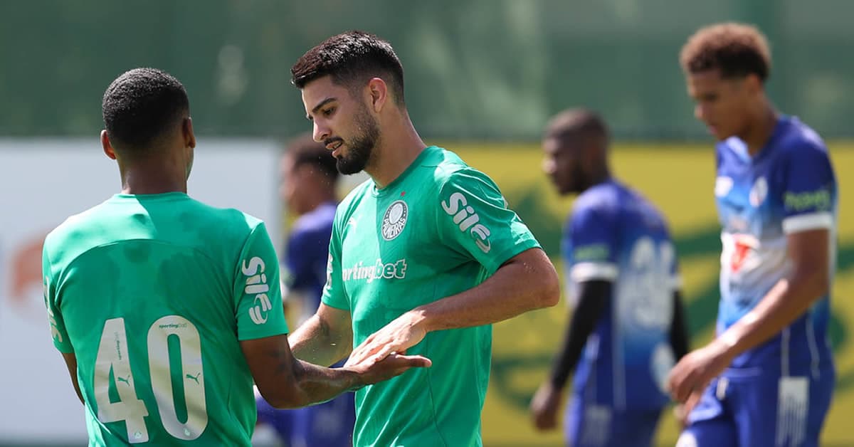 Palmeiras vence Mauaense em jogo-treino