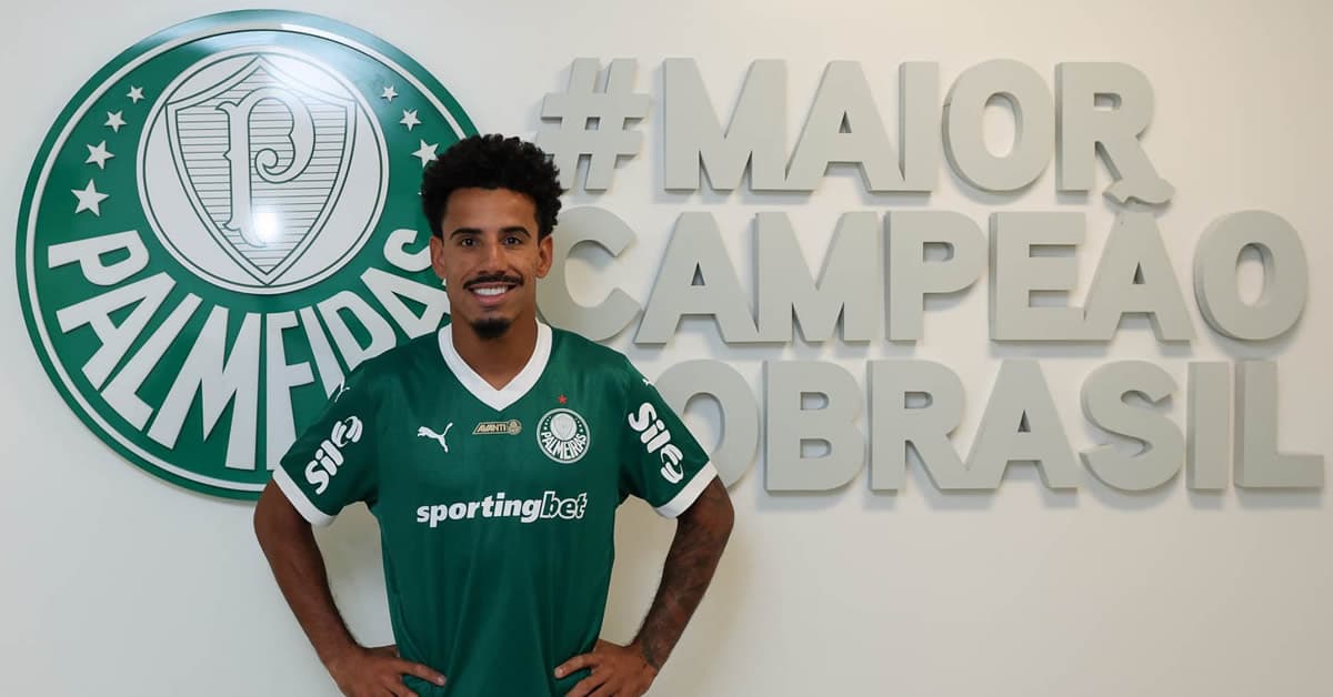 Palmeiras anuncia contratação de Lucas Evangelista