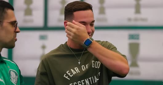 Cria da Academia, Fabinho se despede do Palmeiras: “Amo esse clube”