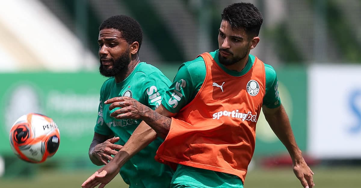 Palmeiras encerra preparação para enfrentar o Corinthians; veja provável escalação