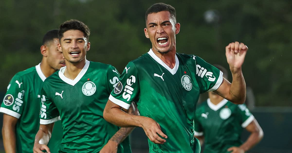 Palmeiras vence o Independiente del Valle e vai à semifinal da Libertadores Sub-20 com 100% de aproveitamento