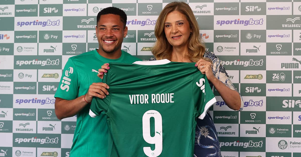 Vitor Roque 9, Paulinho 10; veja a numeração completa do Palmeiras para 2025