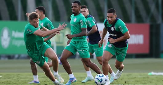 Palmeiras encerra preparação para enfrentar o Internacional; veja provável escalação