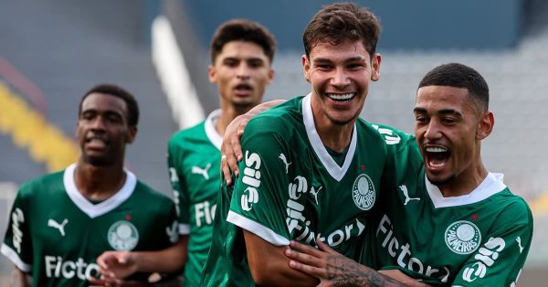 Palmeiras empata com Red Bull Bragantino no primeiro jogo da final do Brasileirão Sub-20