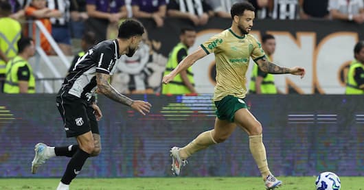 Vídeo: o gol de Ceará 0 x 1 Palmeiras