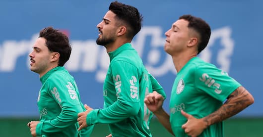 Palmeiras inicia preparação para enfrentar o Internacional; Murilo tem lesão confirmada