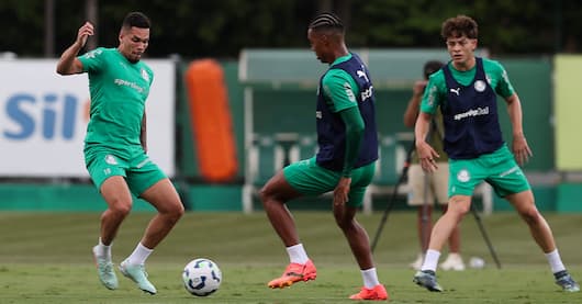 Palmeiras treina com Paulinho e Marcos Rocha; Raphael Veiga não vai precisar operar