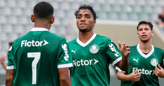 Palmeiras massacra o Botafogo pelo Brasileirão Sub-20; veja os gols
