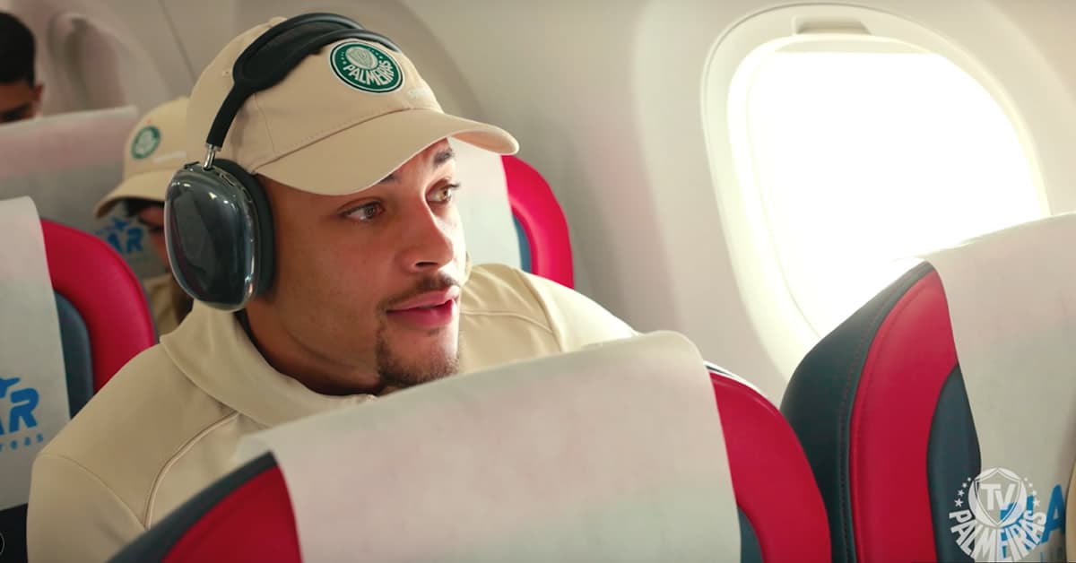 Vídeo: veja como foi a nova viagem do Verdão a Fortaleza
