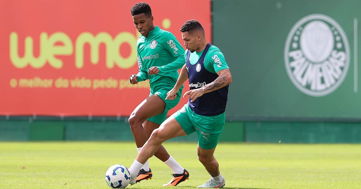 Palmeiras encerra preparação para enfrentar o Flamengo; veja provável escalação