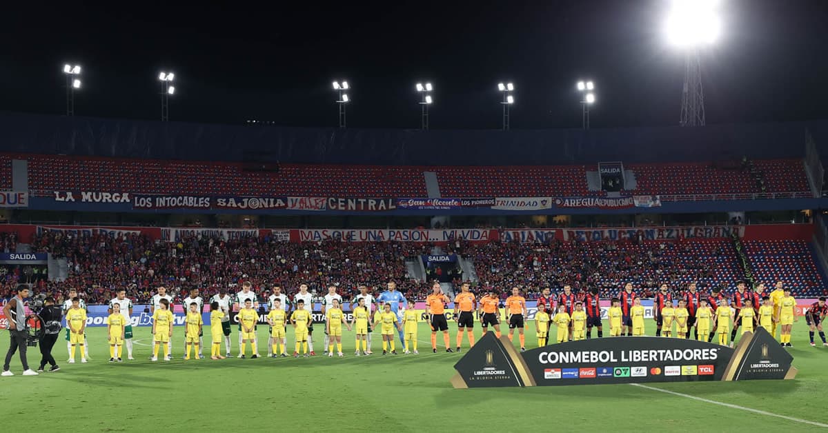 Ficha técnica de Cerro Porteño 0 x 2 Palmeiras