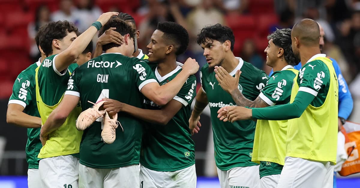 Qual era a pontuação do Palmeiras após 7 rodadas nos últimos Brasileiros?