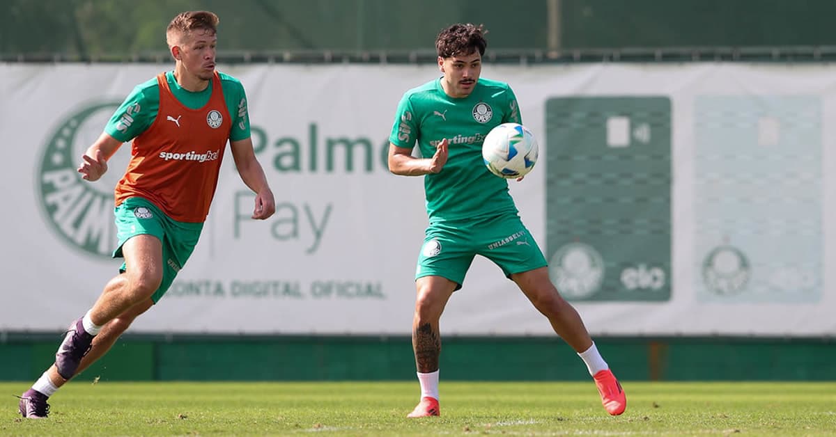 Palmeiras segue preparação para enfrentar o Cruzeiro; escalação terá mudanças