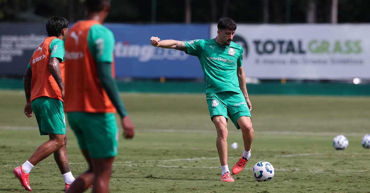 Palmeiras encerra preparação para enfrentar o Vasco; veja provável escalação