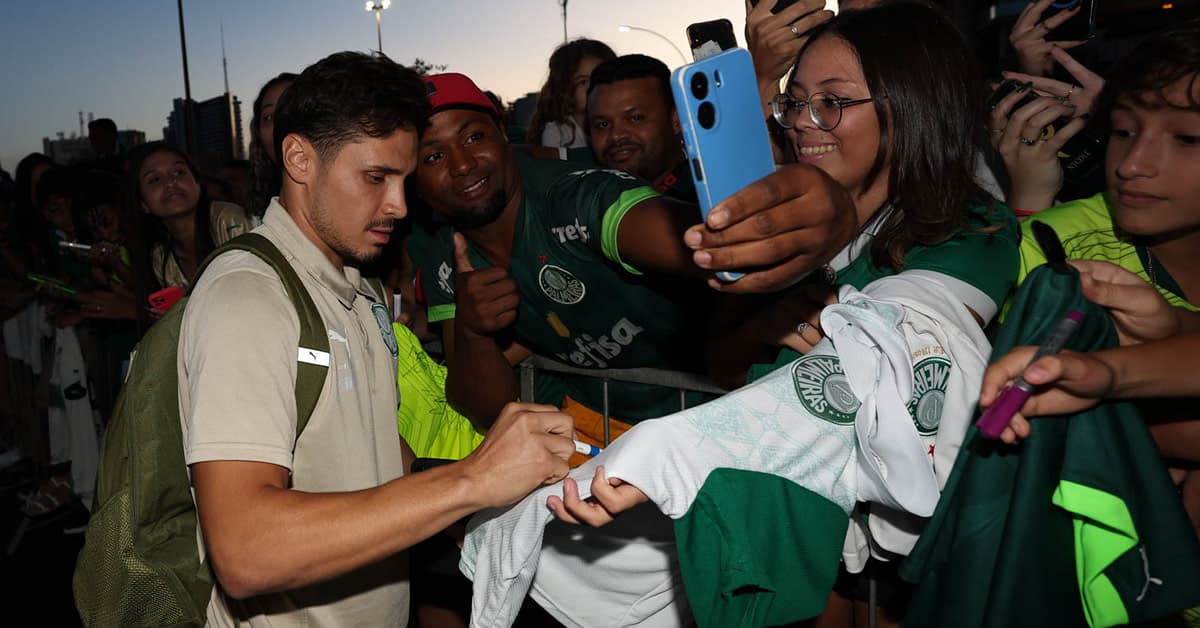 Vídeo: veja como foi a viagem do Palmeiras a Brasília