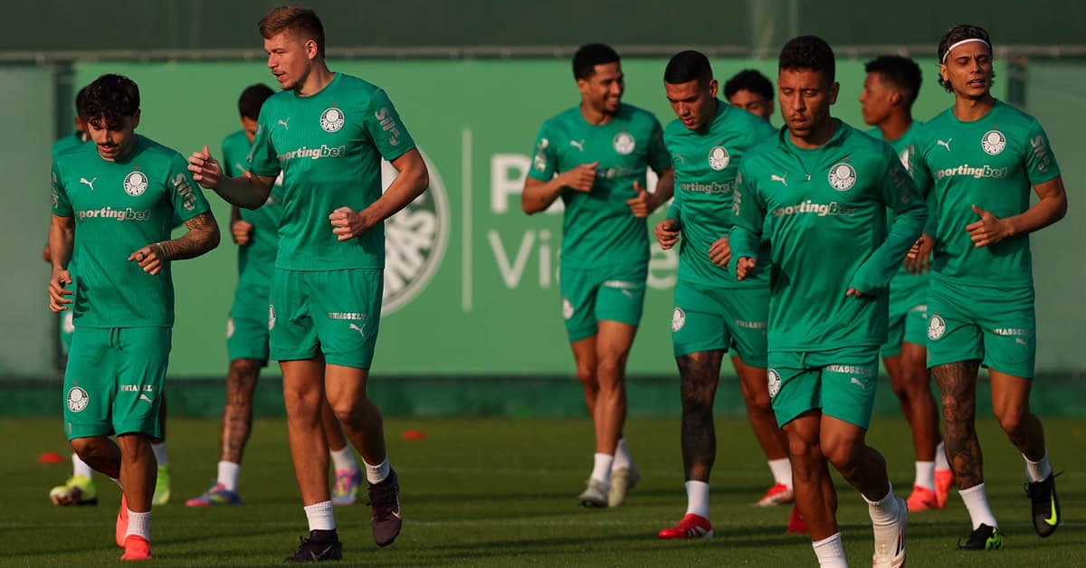 Palmeiras dá folga ao elenco; preparação para o Mundial começará sem 8 jogadores