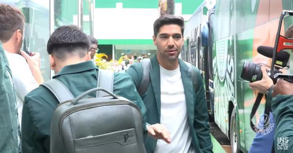 Vídeo: veja como foi o embarque do Palmeiras para o Mundial