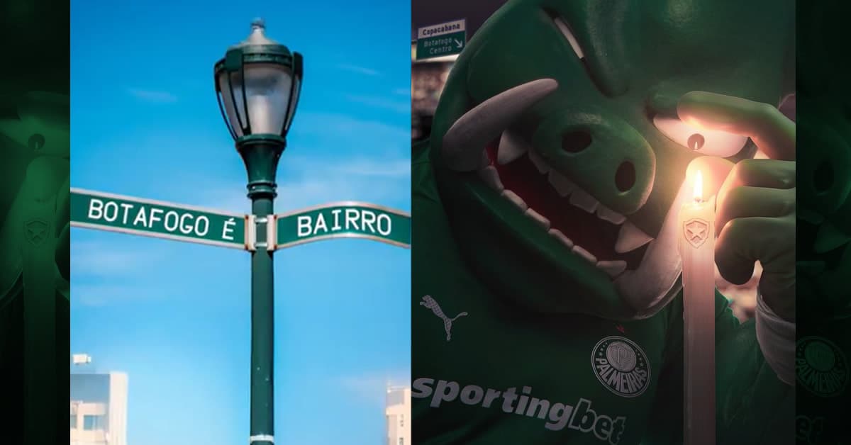 Palmeiras tira sarro do Botafogo após classificação no Mundial: "Bairro"