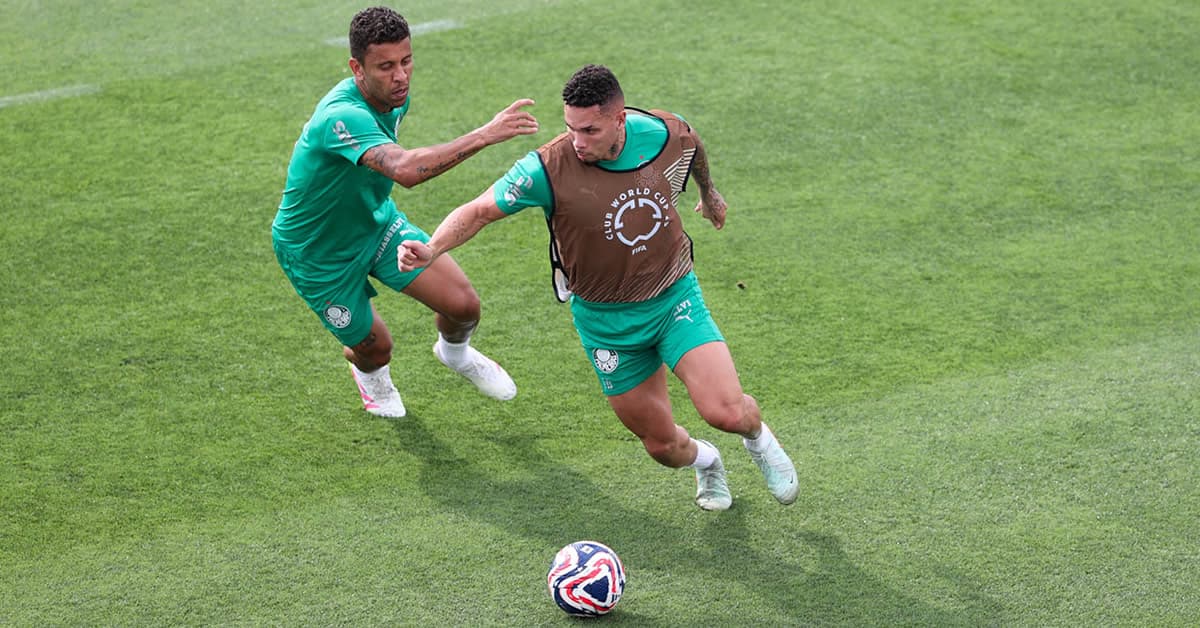 Palmeiras faz primeiro treino nos Estados Unidos; Paulinho participa