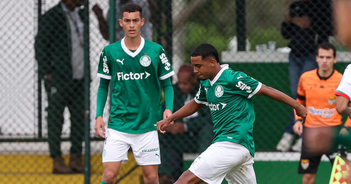 Fora de casa, Palmeiras vence o Atlético-MG pelo Brasileirão Sub-20
