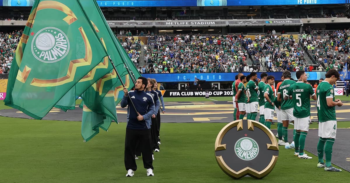 Palmeiras foi o time brasileiro que mais levou torcida ao estádio no Mundial; compare