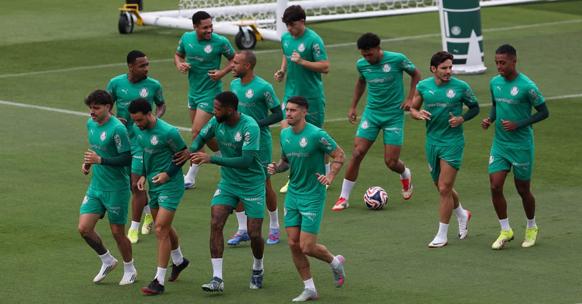 Palmeiras x Botafogo: veja possível escalação com 1 desfalque e 1 reforço