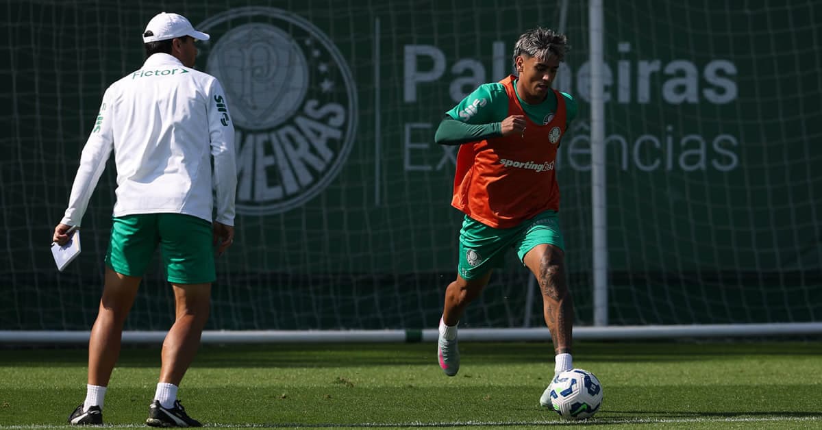 Palmeiras encerra preparação para enfrentar o Mirassol; veja provável escalação