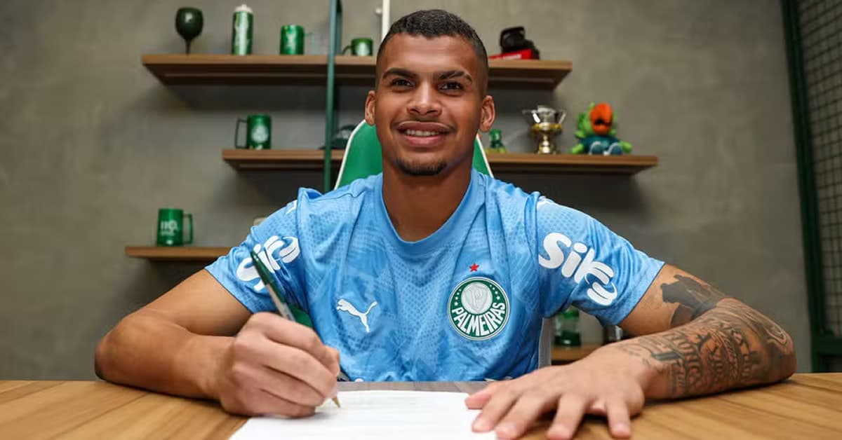 Palmeiras renova com Aranha, goleiro do Sub-20