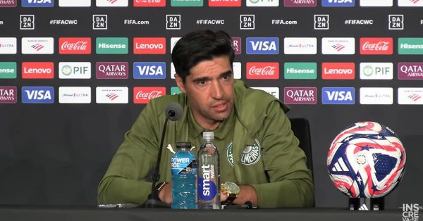 Abel diz confiar nos substitutos dos titulares e não vê problema em Estêvão enfrentar o futuro clube