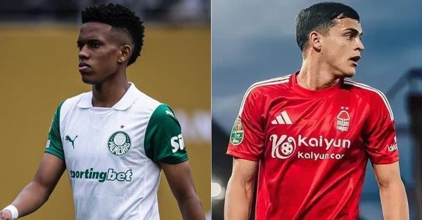 Veja como fica o elenco do Palmeiras sem Estêvão e com Ramón Sosa