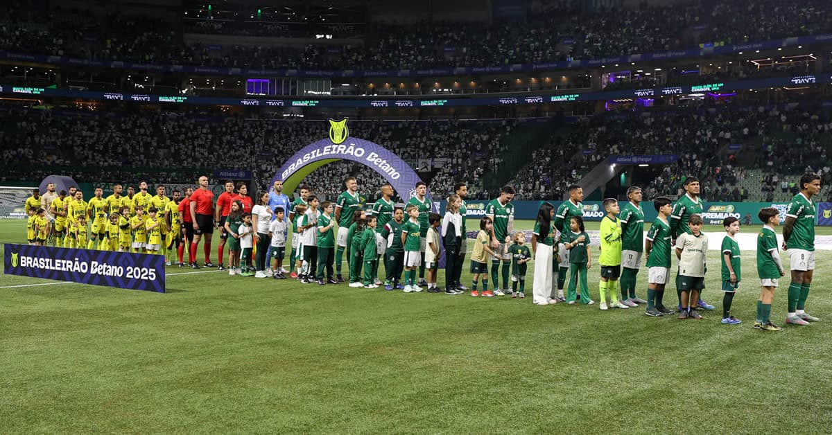 Ficha técnica de Palmeiras 1 x 1 Mirassol