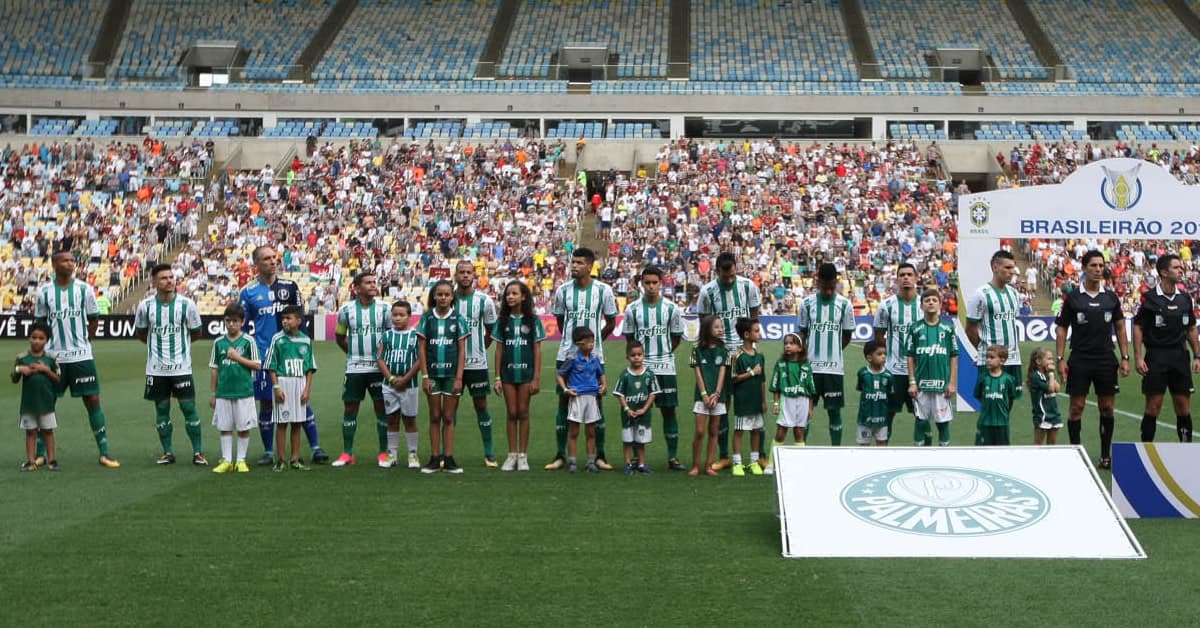 Prass, Mayke, Juninho... Relembre a última escalação do Palmeiras que venceu o Fluminense no Rio