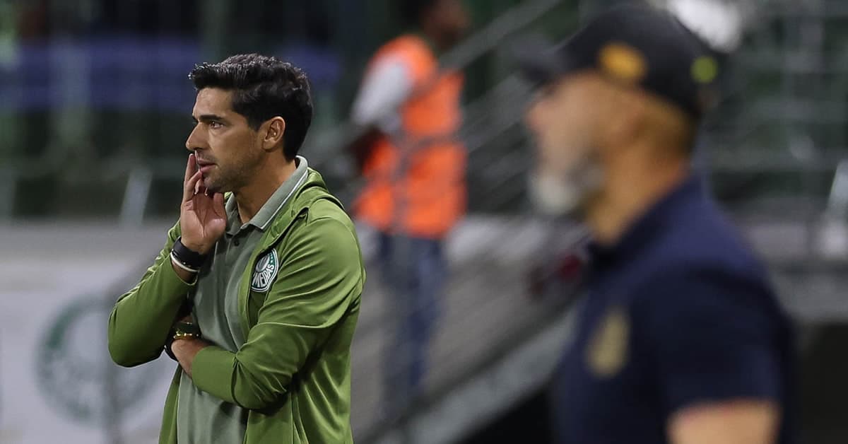 Abel reprova atuação do Palmeiras, admite dificuldade par fazer gols mas avisa: "Vamos melhorar"