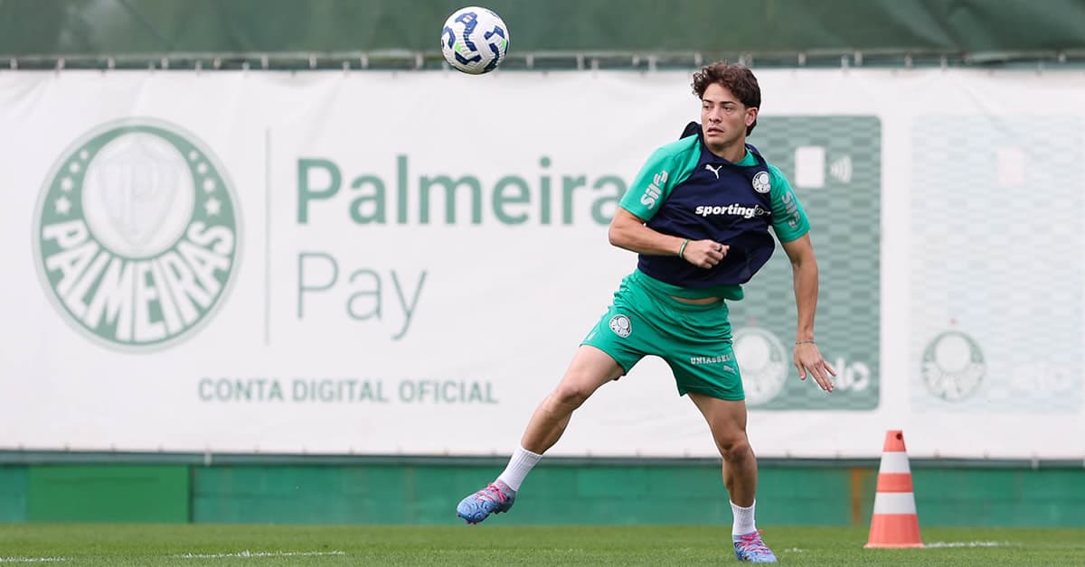 Com duas novidades, Palmeiras segue preparação para enfrentar o Atlético-MG