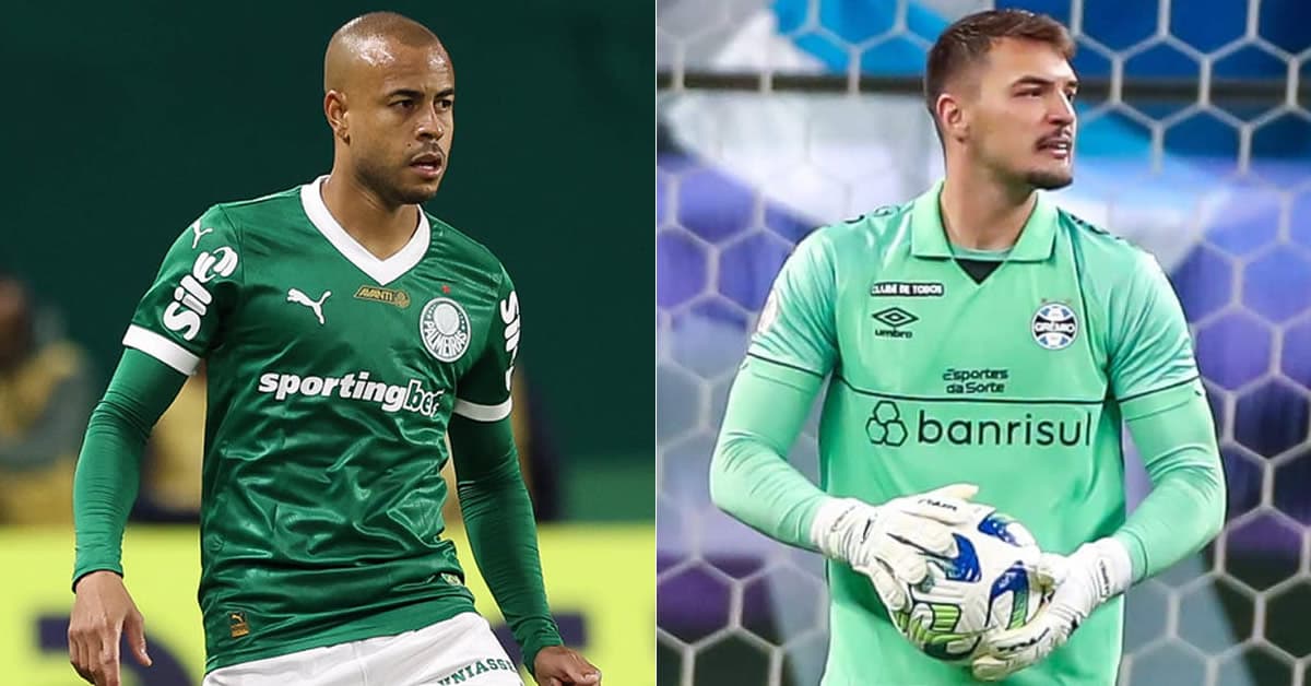 Palmeiras e Grêmio analisam troca de Mayke por Gabriel Grando