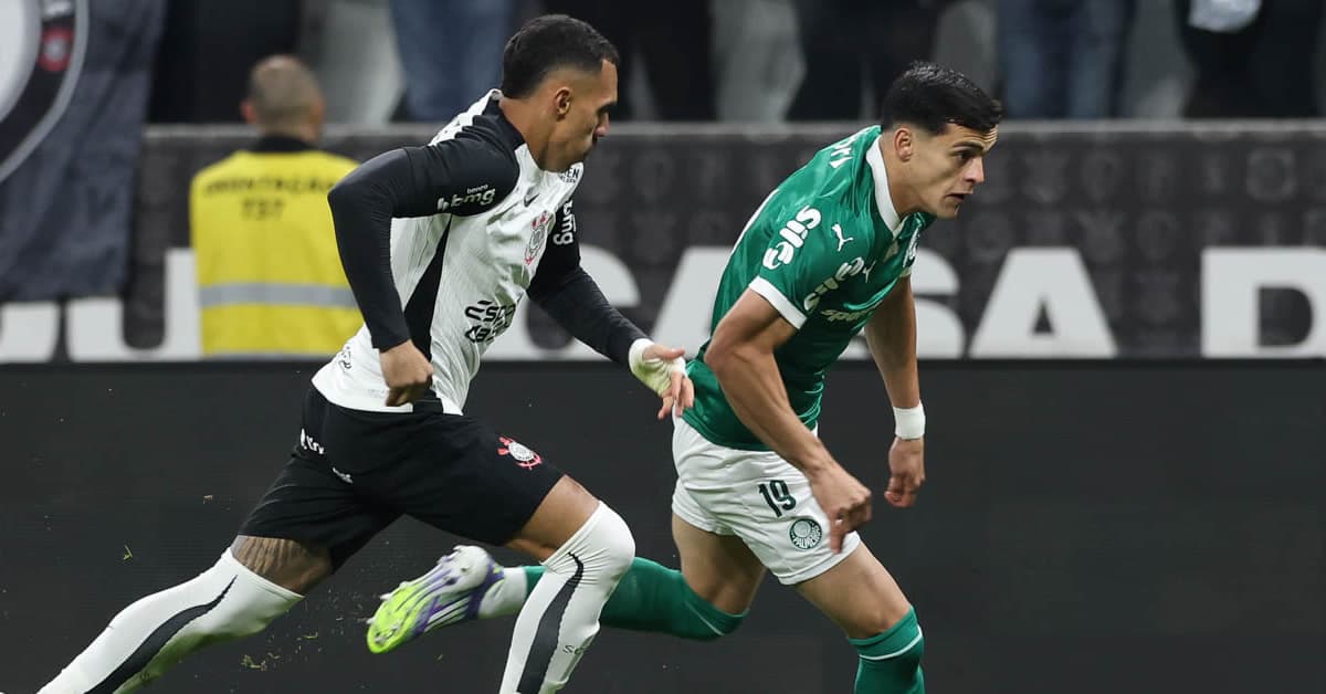 Palmeiras é assaltado em Itaquera e larga atrás na Copa do Brasil