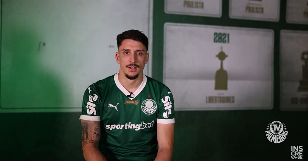 Vídeo: Piquerez comenta renovação com o Palmeiras