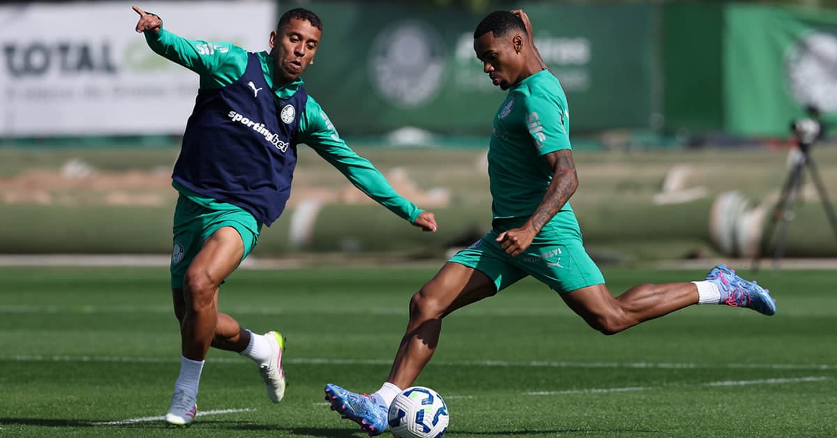 Palmeiras inicia preparação para enfrentar o Fluminense; Murilo segue no DM