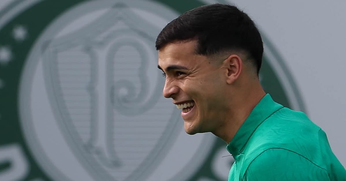 Vídeo: veja como foi o primeiro treino de Ramón Sosa no Palmeiras