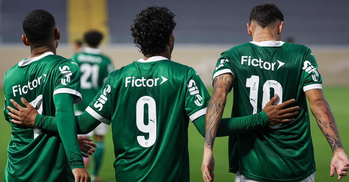 Palmeiras vence o São Paulo pelo Brasileirão Sub-20; veja os gols
